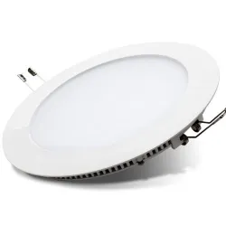 Panneau LED diamètre 120mm, puissante 6W, rond encastrable