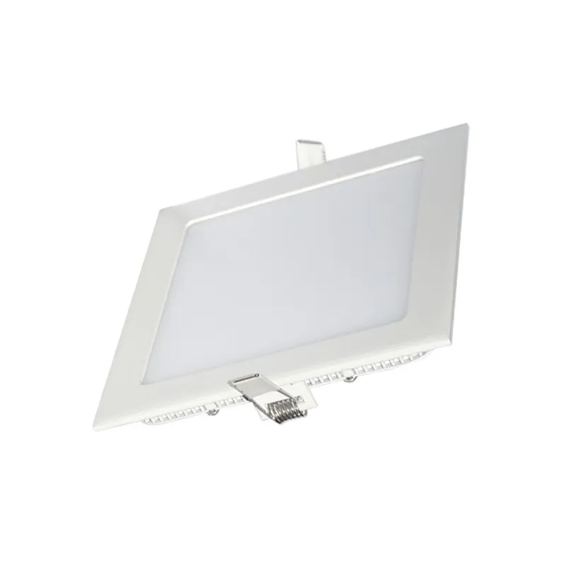 Panneau LED 195x195, 15W, carré encastrable