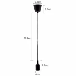 Suspension ampoule E27