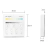 Commande blanc variable murale multizones