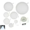 Panneau LED diamètre 120mm, puissante 6W, rond encastrable