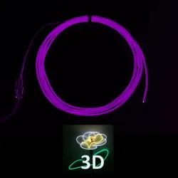 Fil lumineux 3D
