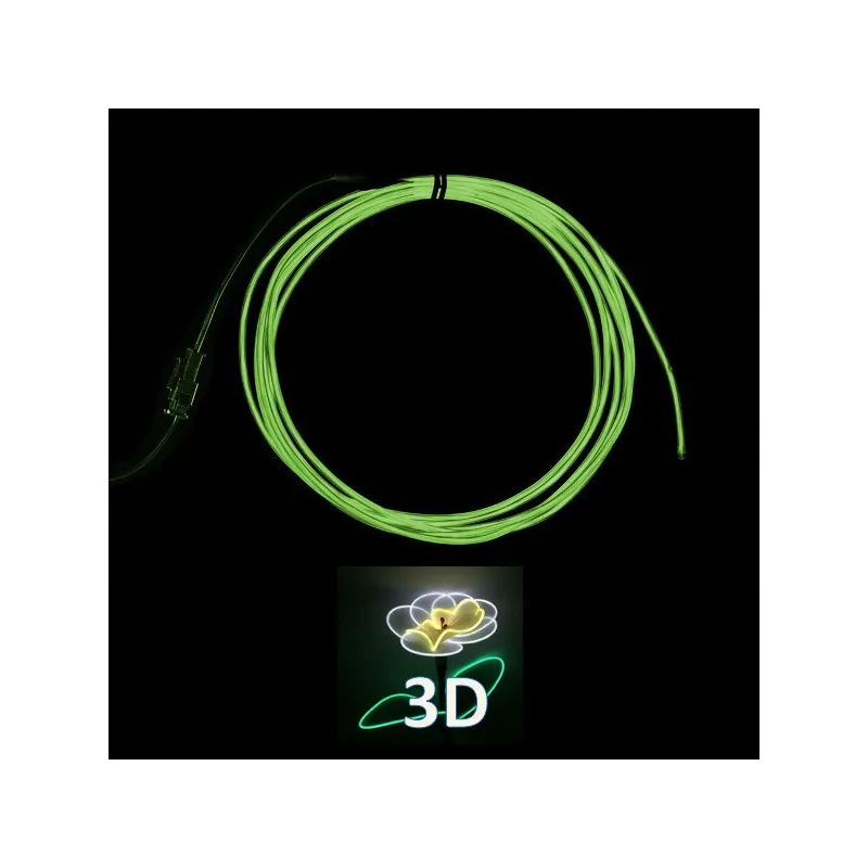 Fil lumineux 3D