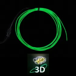 Fil lumineux 3D