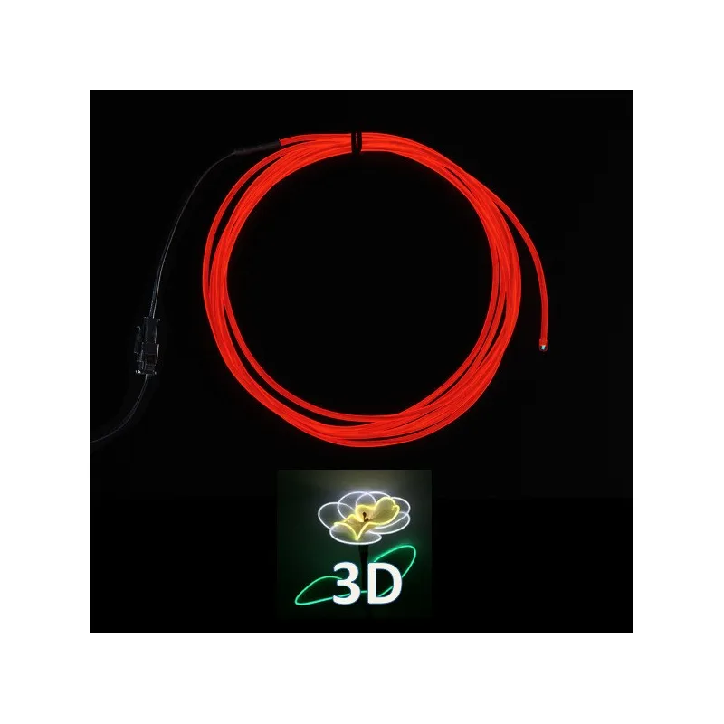 Fil lumineux 3D