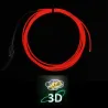 Fil lumineux 3D