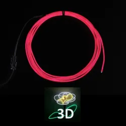 Fil lumineux 3D