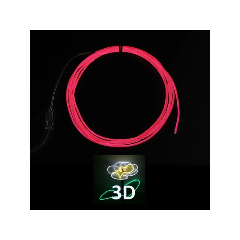 Fil lumineux 3D
