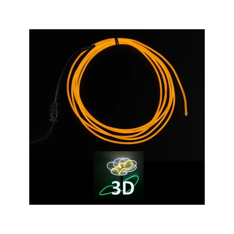 Fil lumineux 3D