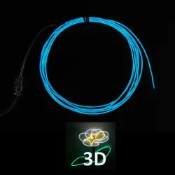 Fil lumineux 3D