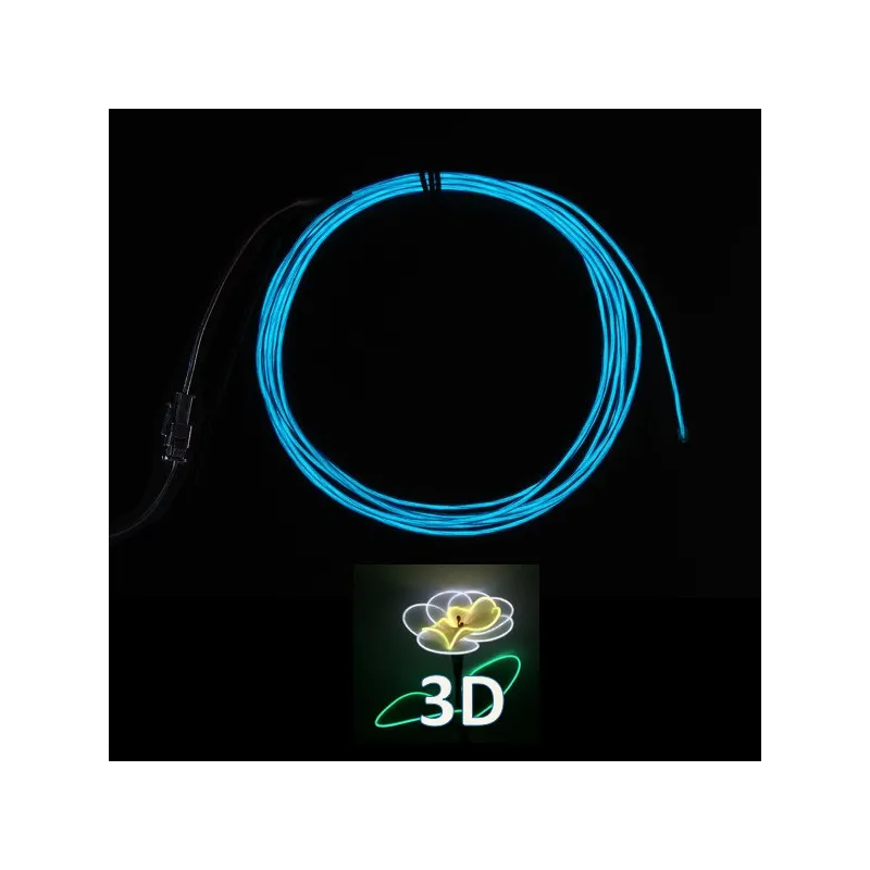 Fil lumineux 3D