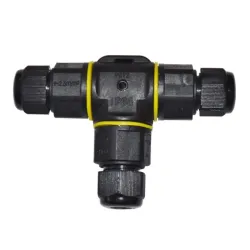 Connecteur étanche 230V en T