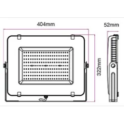 Projecteur LED 50W RGBW RF