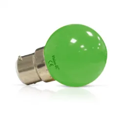 Ampoule LED B22 BLANC ROUGE VERT BLEU