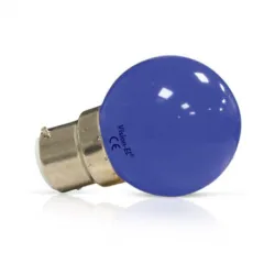 Ampoule LED B22 BLANC ROUGE VERT BLEU