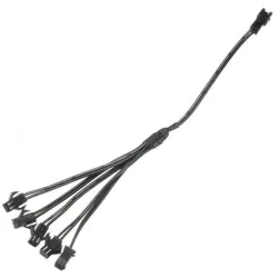 Connecteur 5 fils lumineux sur une alimentation