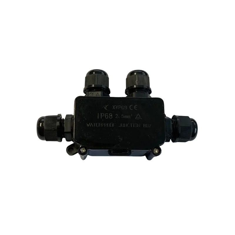 Boite de dérivation étanche 2 entrées 12V/24V ou 230V
