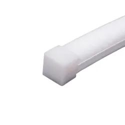 Embout de néon flexible LED plat 10mm