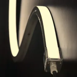 Néon flexible LED plat 12V 10mm 5 mètres