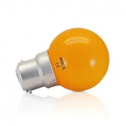 Ampoule LED B22 BLANC ROUGE VERT BLEU