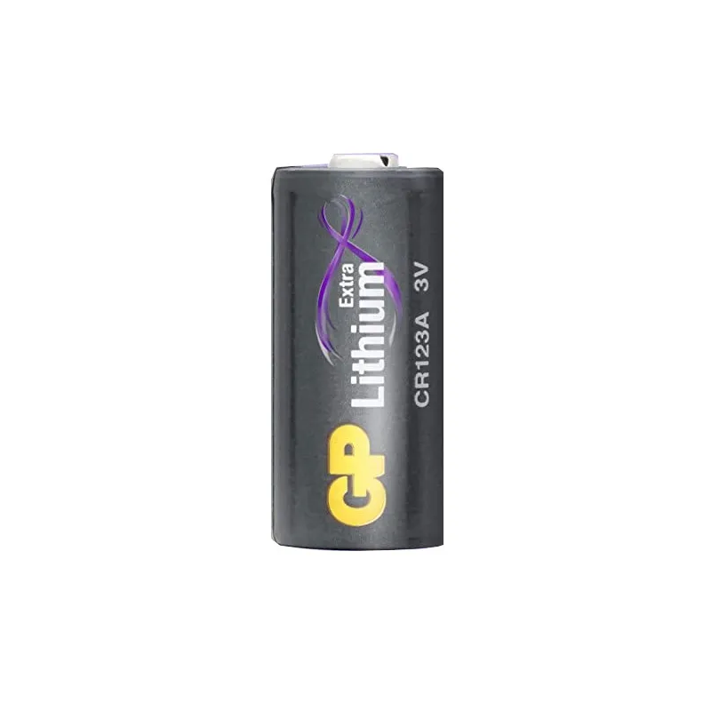 Pile CR123A pour détecteur de présence sans fil 2.4GHz