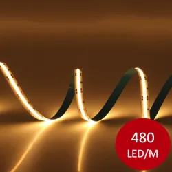 Ruban LED 12V COB 480 led/m