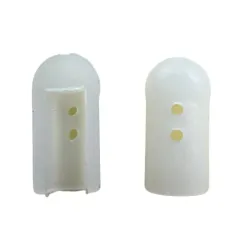 Embout de néon flexible LED 24V 10mm à coller - LOT DE 10