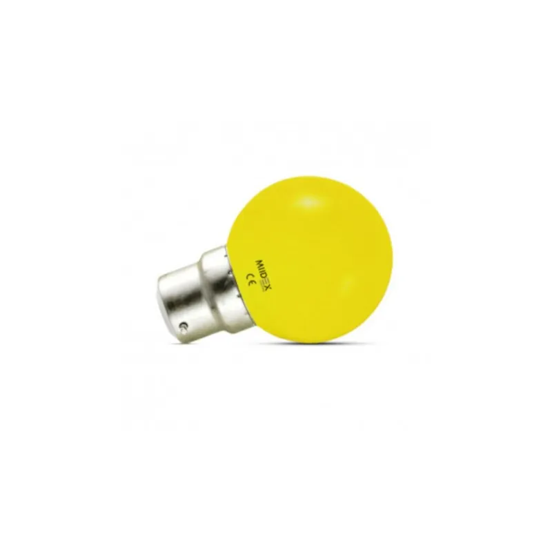 Ampoule LED B22 BLANC ROUGE VERT BLEU
