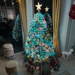 Guilande lumineuse sapin de Noël