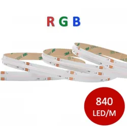 Ruban LED 24V COB RGB 5/10M