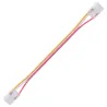Connecteur ruban blanc variable IP20 d'angle 5A