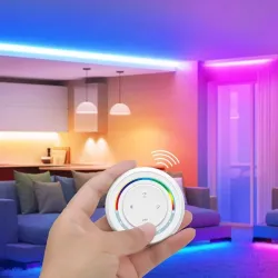 Télécommande multizones RGB + blanc variable RF 4 zones