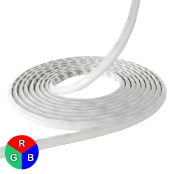 Néon flexible COB RGB extra plat 24V 10mm 5 mètres