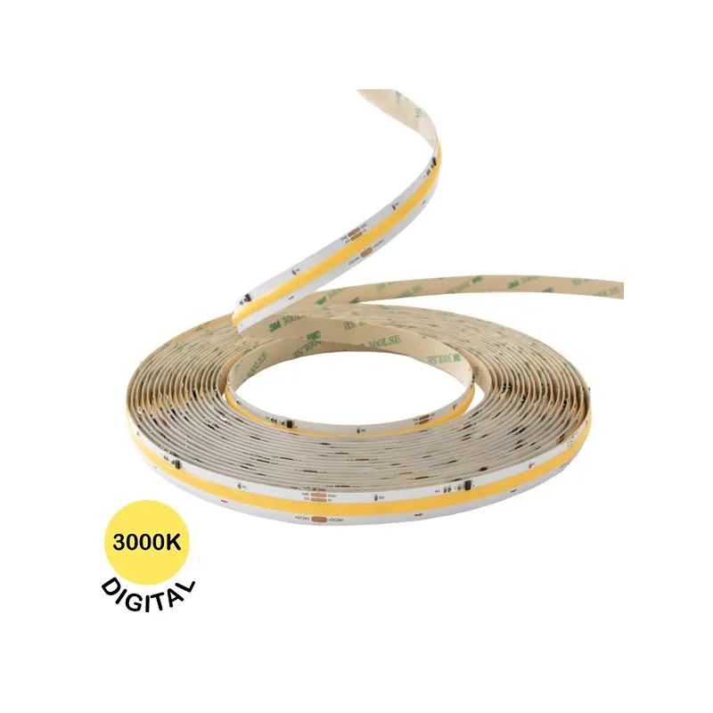 Ruban LED 24V COB Mono Digital
