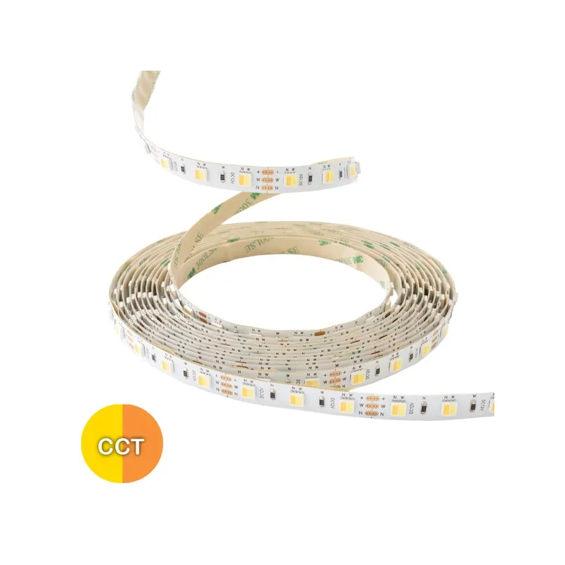 Ruban LED blanc chaud et froid