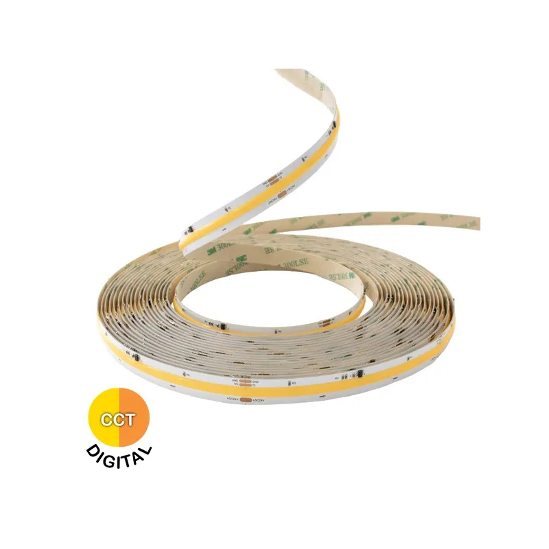 Ruban LED 24V COB Mono Digital