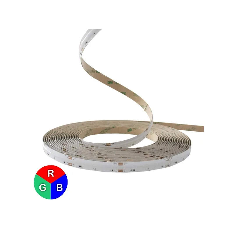 Ruban LED 24V COB RGB 10M