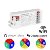 Contrôleur multizones 3 en 1 RGB, RGBW, RGB + blanc variable 12A 12/24V
