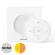 Télécommande magnétique murale RF blanc variable