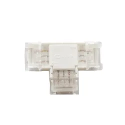 Connecteur monocouleur en T IP20 5A