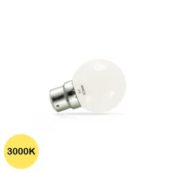 Ampoule LED B22 BLANC ROUGE VERT BLEU
