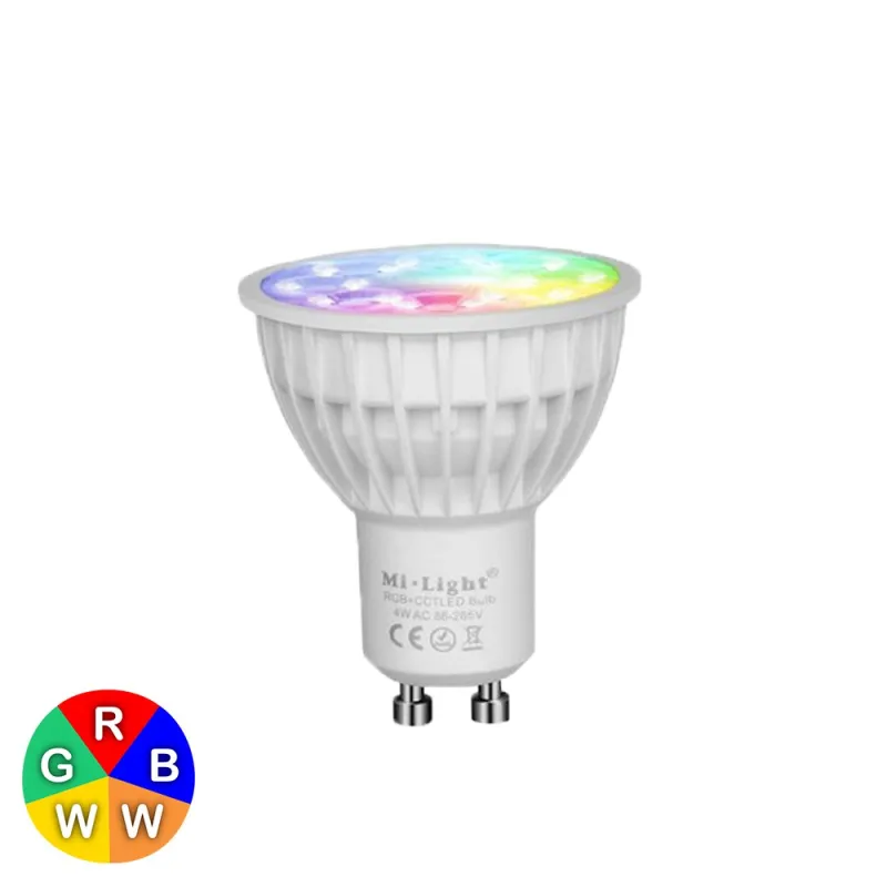 Spot LED RGB blanc variable