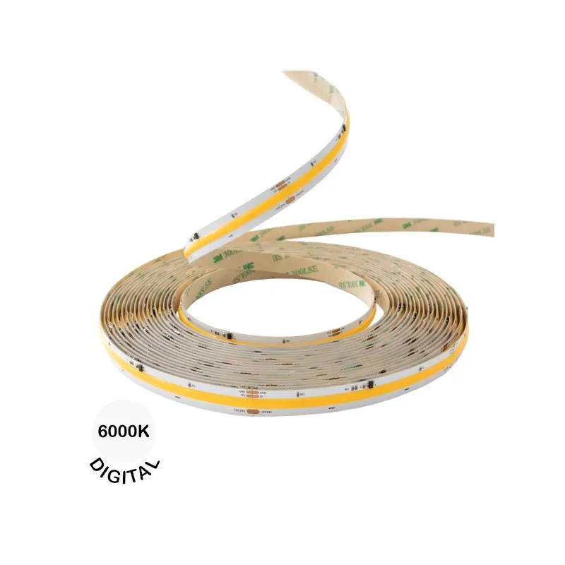 Ruban LED 24V COB Mono Digital
