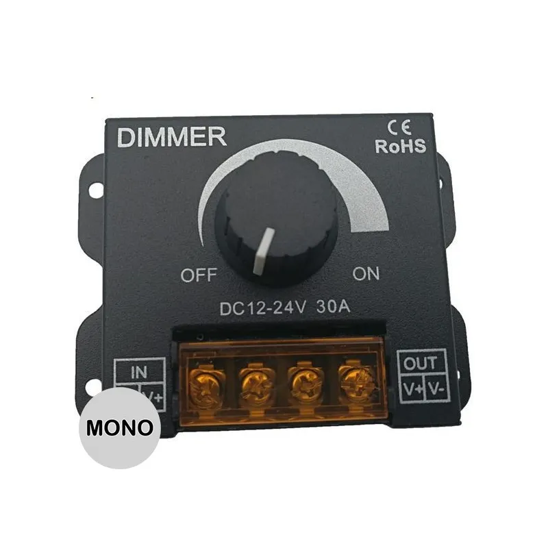 DIMMER 12/24V - variateur pour ruban monocouleur