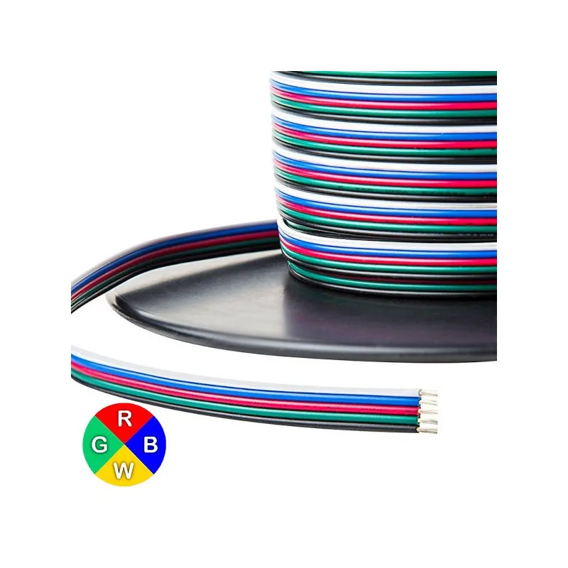 Câble 5 fils 22AWG Câble 5 fils 22AWG