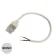 Connecteur supplémentaire 2 fils néon flexible LED extra plat 5A