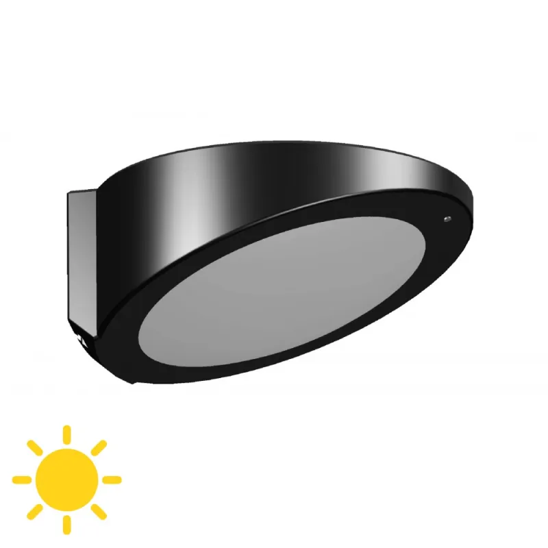 Lampe LED solaire à fixer Lampe LED solaire à fixer
