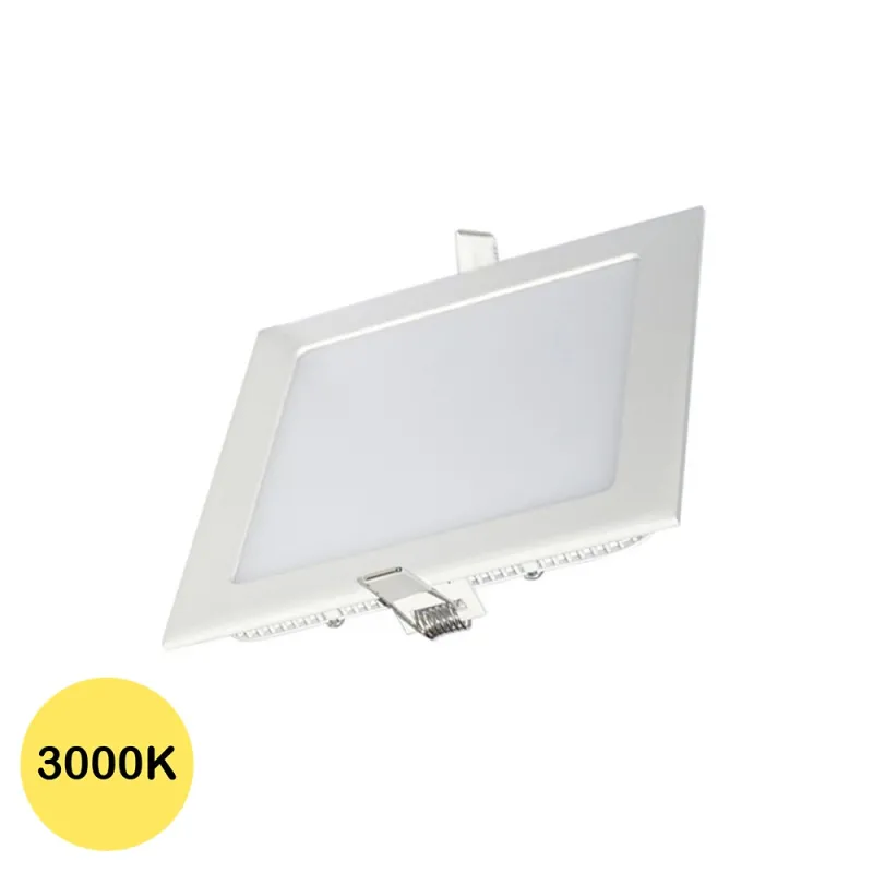Panneau LED 84x84, 3W, carré encastrable