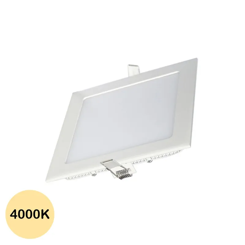 Panneau LED 84x84, 3W, carré encastrable