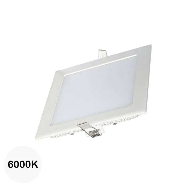 Panneau LED 84x84, 3W, carré encastrable